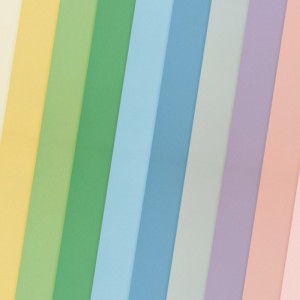 KARTON OZD. A4 130g GŁADKI MIX PASTEL.SATYN.20ark