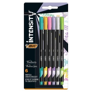 CIENKOPIS INTENSITY FINE 6KOL.PASTELOWYCH