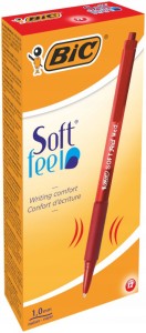 DŁUGOPIS SOFTFEEL CLIC GRIP M CZERWONY
