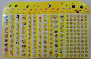 NAKLEJKA LXG-001-012 UŚMIECH 2