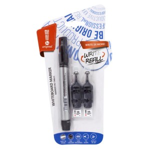 MARKER DO TABLIC MEMOBE+2 ZAPAS.TUSZE OKR.CZARNY
