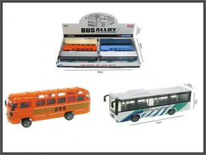 AUTOBUS 17CM FREE WHEEL 6-RODZAJOW 168-157