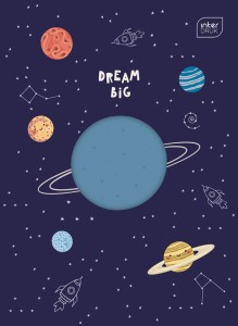 ZESZYT A5 16K.KRATKA SHAPE 20szt.