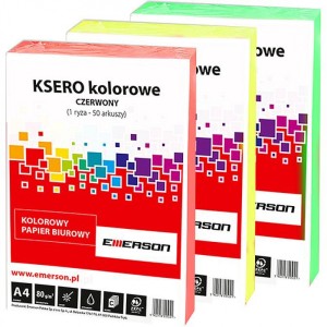 PAPIER KSERO A4 ZIELONY 80g 50ark MG28