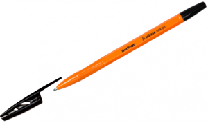 BERLINGO DŁUGOPIS KULK.TRIBASE ORANGE 0,7 CZARNY