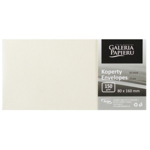 KOPERTY OZD. 80x160mm 150GR.PEARL KREMOWE K /10/