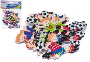 NAKLEJKI Z PIANKI PVC52 FOOTBALL