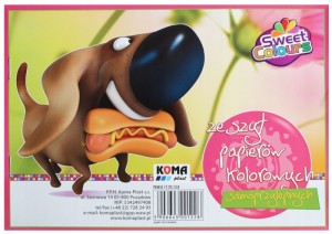PAPIER KOLOROWY A5 SAMOPRZYLEPNY 8K.