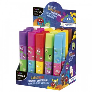 MARKER GIGANT ZAPACHOWY 2 KOLOROWY KIDEA