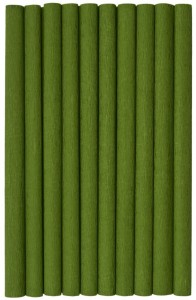 BIBUŁA MARSZCZONA TOP CREATINIO 50x200 OLIWK./10/