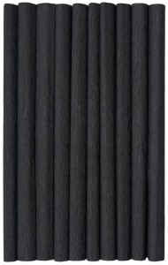 BIBUŁA MARSZCZONA TOP CREATINIO 50x200 CZARNA /10/