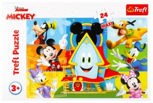 Puzzle 24 Maxi - Myszka Miki i przyjaciele !