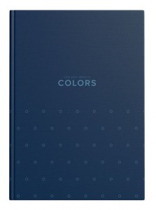 BRULION TOP COLORS A4 192K.KRATKA NIEBIESKI
