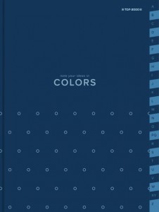 SKOROWIDZ TOP COLORS TO A4 96K.KRATKA NIEBIESKI