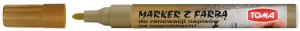 MARKER OLEJOWY TO-448 DO RENOW.NAPISÓW ZŁOTY