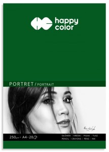BLOK PORTRET ART A4 20ark.250gr.HAPPY COLOR