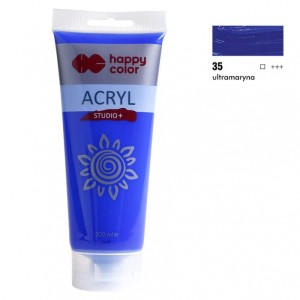 FARBA AKRYLOWA STUDIO 200ML H.COLOR ULTRAMARYNA