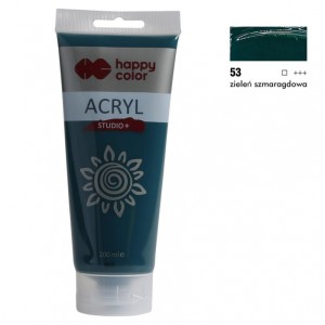 FARBA AKRYLOWA STUDIO 200ML H.COLOR ZIELEŃ SZMAR.
