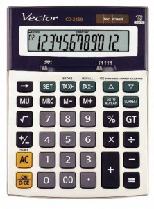 KALKULATOR VECTOR BIUROWY CD-2459 12-POZ.