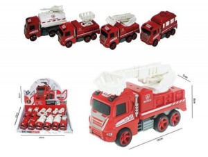 AUTA STRAŻ POŻARNA 13CM FRICTION 2630-12 5308