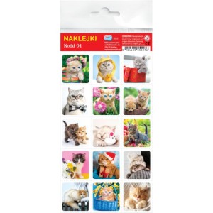 NAKLEJKI KOTKI 01 5176