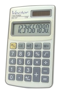 KALKULATOR VECTOR BIUROWY DK-137 10-POZ.