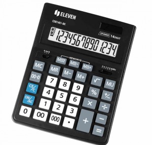 Eleven kalkulator biurowy CDB1401BK
