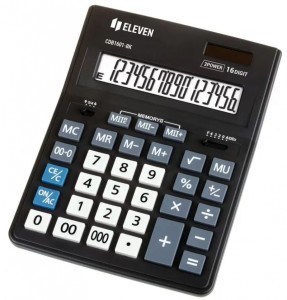 Eleven kalkulator biurowy CDB1601BK