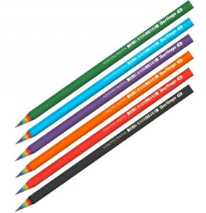 BERLINGO OŁOWEK Z PRASOWANEGO PAPIERU RAINBOW