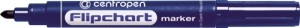 MARKER FLIPCHART CENTROPEN OKRĄGŁY NIEBIESKI