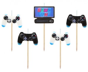 ŚWIECZKI PIKERY GAME 5szt.