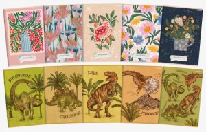 ZESZYT A5 32K.KRATKA DINO/SPRING 10szt.