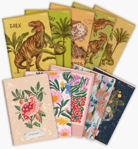 ZESZYT A5 60K.LINIA DINO/SPRING 10szt.