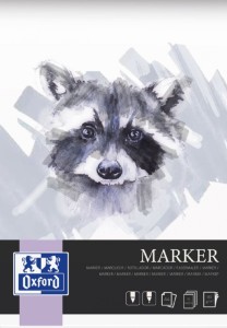 BLOK MARKER OXFORD ARTYSTYCZNY A4 15K.180gr.