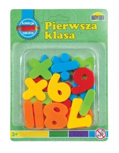 CYFERKI MAGNETYCZNE NA BLISTRZE 6914