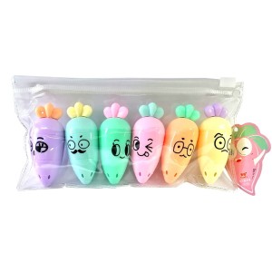 ZAKREŚLACZ 6 KOLORÓW OWOCE