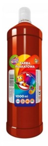 FARBA PLAKATOWA 1000ML.SWEET COLOURS C.BRĄZOWA