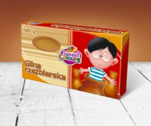 GLINA RZEŹBIARSKA 520gr.SWEET COLOURS