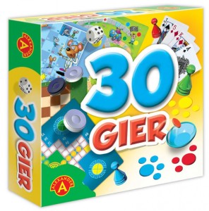 GRY RODZINNE - ZESTAW 30 GIER