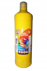 FARBA PLAKATOWA 1000ML.SWEET COLOURS ŻÓŁTA