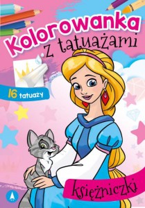 KOLOROWANKA Z TATUAŻEM MAG. KSIĘŻNICZKI