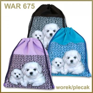 WOREK/PLECAK WAR-675 WEŁNA