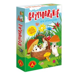 RODZINNA GRA PLANSZOWA - GRZYBOBRANIE MINI !