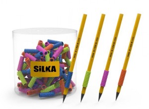 SILKA NASADKA NA OŁÓWEK GLITTER/72szt/