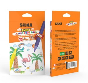 SILKA PASTELE OLEJNE 12kolor