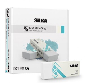 SILKA GUMKA TEXT MATE ERASER /20szt/