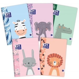 ZESZYT OXFORD KIDS A5 16K.LINIA PODW.KOLOR.10szt.