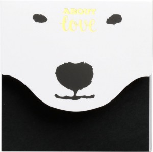 KARTECZKI SAMOPRZYLEPNE ENJOY BLACK 76x76 80k.