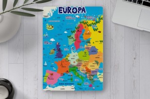 PLANSZA /ŚCIĄGA A4 EUROPA