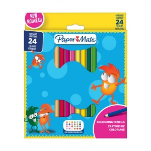 PM KIDS COLOURING WOODCASE PENC BL2